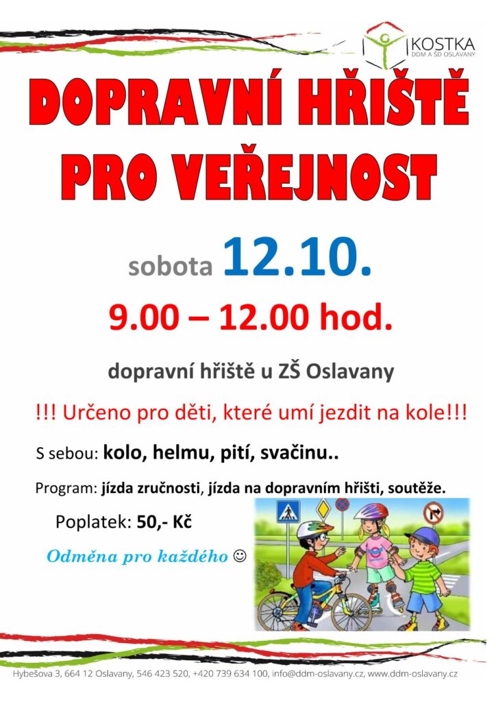 Dopravní hřiště pro veřejnost